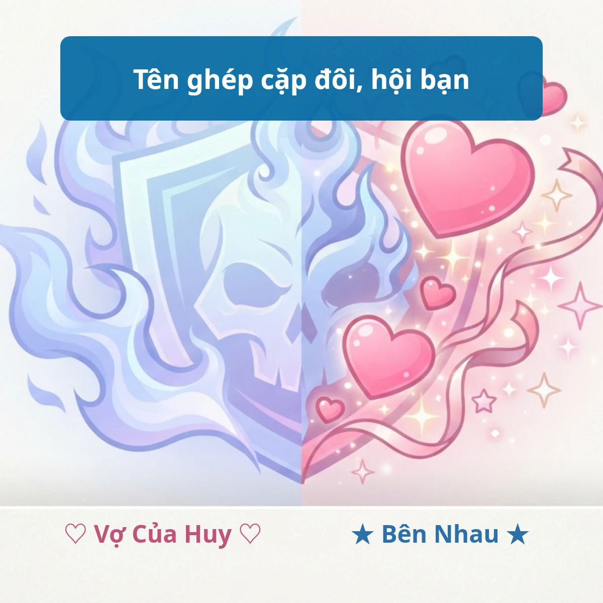 Tên ghép cặp đôi hội bạn Play Together kí tự đặc biệt